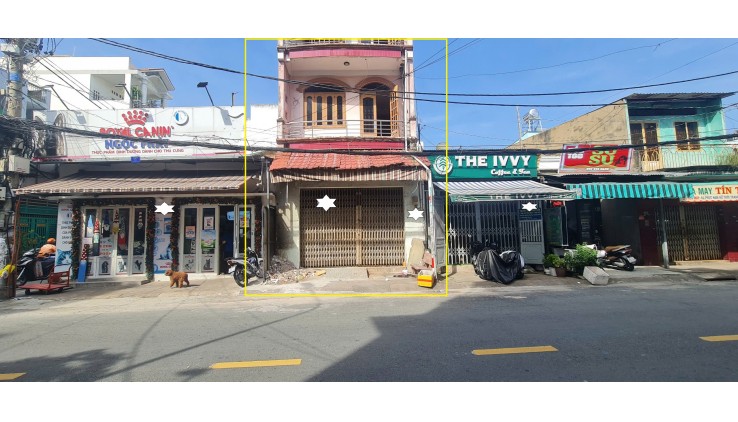 Cho thuê nhà mặt tiền Lê Sát 65m2, 2Lầu, 17Triệu - GẦN CHỢ